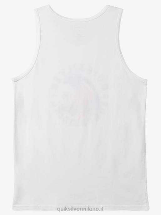 esso Quiksilver uomini casa del carro armato dell\'onda bianco HTZR154