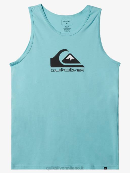 esso Quiksilver uomini grande serbatoio con logo angelo blu HTZR265