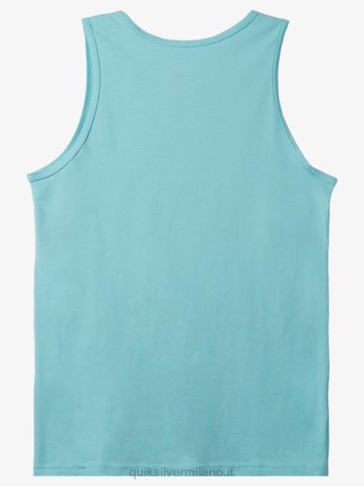esso Quiksilver uomini grande serbatoio con logo angelo blu HTZR265