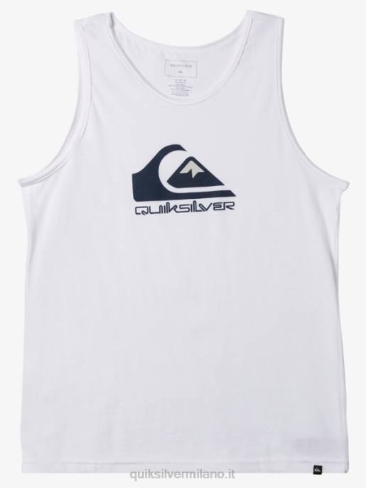esso Quiksilver uomini grande serbatoio con logo bianco HTZR263