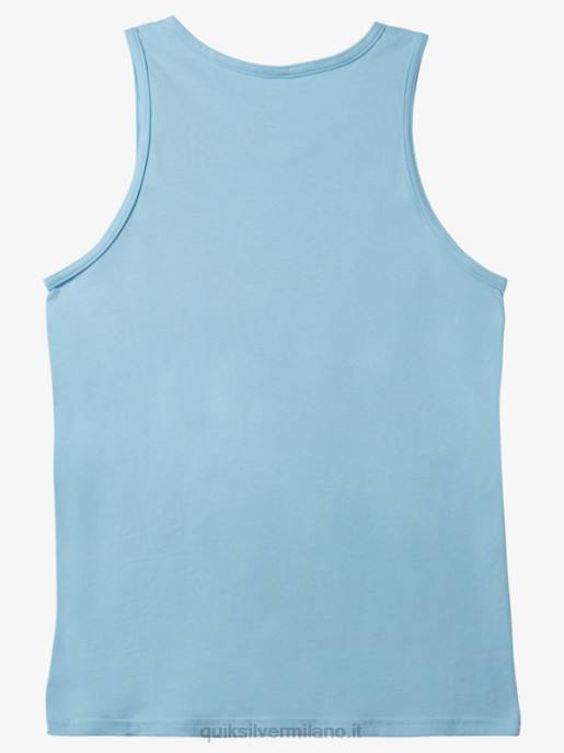 esso Quiksilver uomini grande serbatoio con logo cielo blu HTZR268