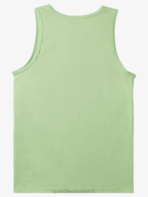 esso Quiksilver uomini grande serbatoio con logo verde paradiso HTZR264