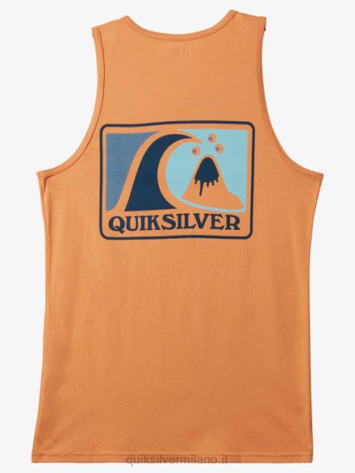 esso Quiksilver uomini morbido serbatoio a bolle abbronzatura di rame HTZR167