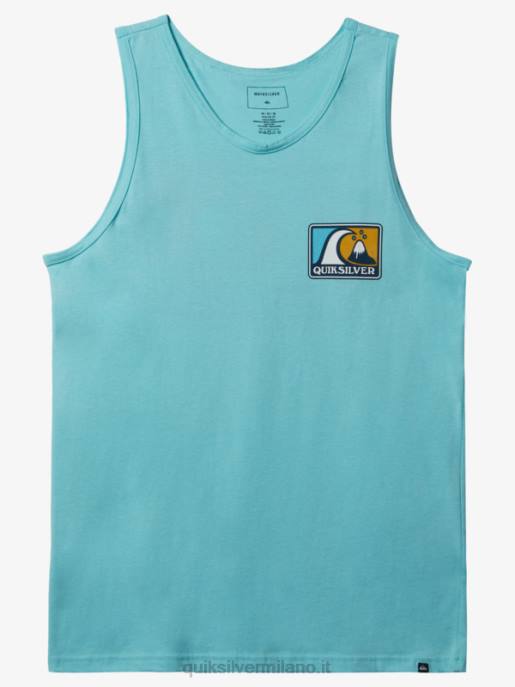 esso Quiksilver uomini morbido serbatoio a bolle angelo blu HTZR165