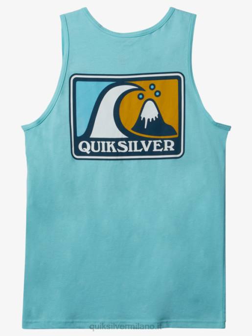 esso Quiksilver uomini morbido serbatoio a bolle angelo blu HTZR165