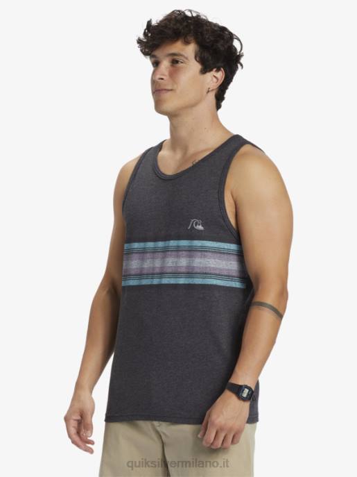 esso Quiksilver uomini serbatoio a strisce di tutti i giorni erica carbone HTZR705