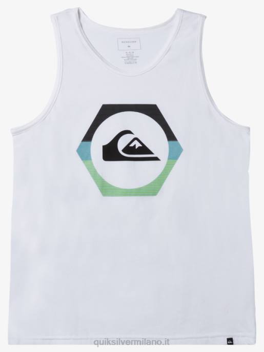 esso Quiksilver uomini serbatoio mutaforma bianco HTZR429