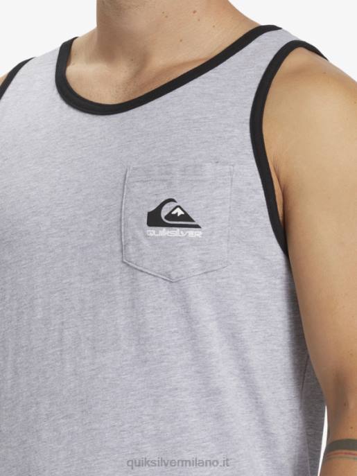 esso Quiksilver uomini t-shirt serbatoio omni tasca erica atletica HTZR556