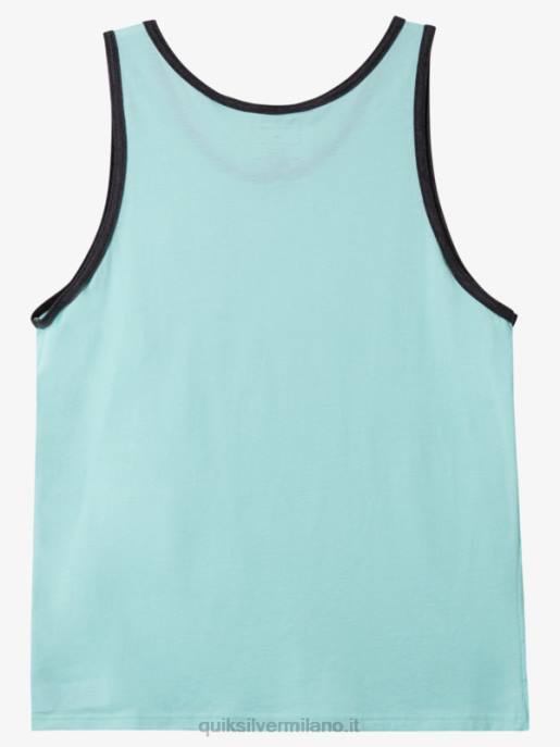 esso Quiksilver uomini t-shirt serbatoio omni tasca erica di vetro da spiaggia HTZR559