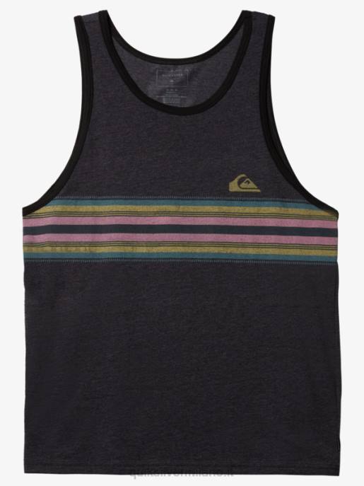esso Quiksilver uomini t-shirt serbatoio snella erica carbone HTZR1337