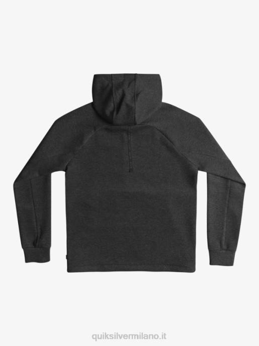 esso Quiksilver uomini calpesta la felpa con mezza zip erica fantasma HTZR1370