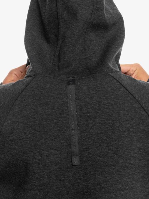 esso Quiksilver uomini calpesta la felpa con mezza zip erica fantasma HTZR1370