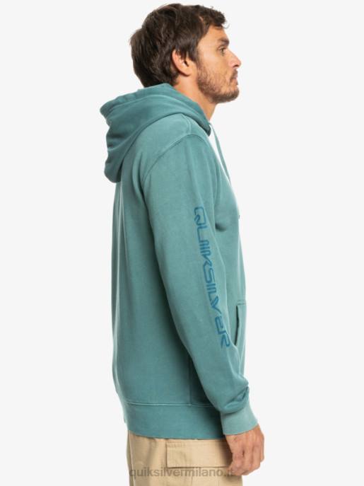 esso Quiksilver uomini dolce come la felpa con cappuccio blu bretone HTZR1220