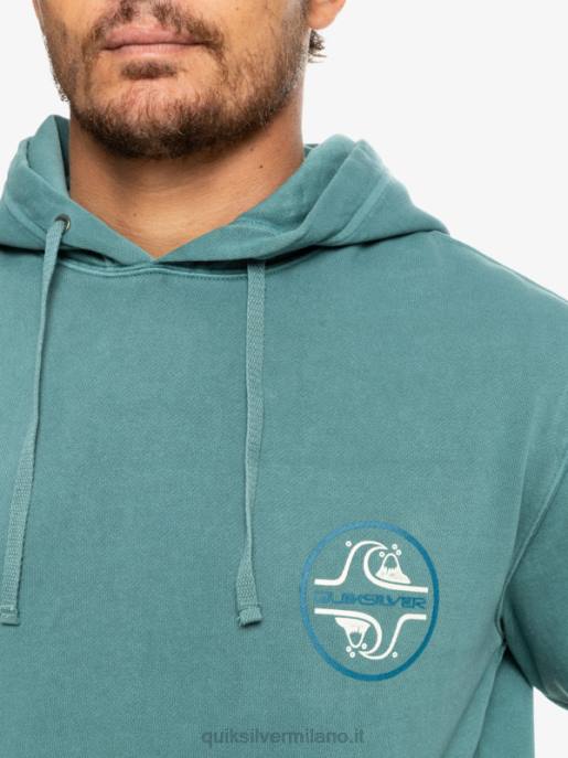 esso Quiksilver uomini dolce come la felpa con cappuccio blu bretone HTZR1220