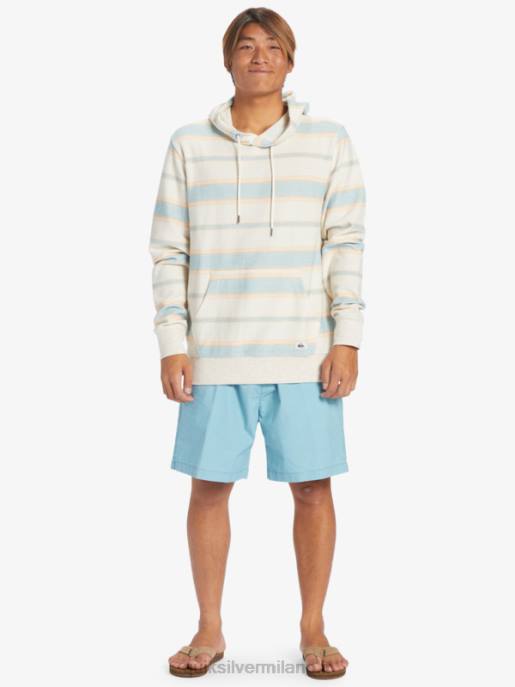 esso Quiksilver uomini fantastica felpa con cappuccio otway cammeo blu grande otway HTZR579