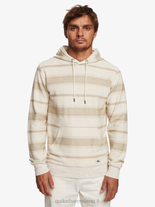 esso Quiksilver uomini fantastica felpa con cappuccio otway grigio oliva ottimo otway HTZR578
