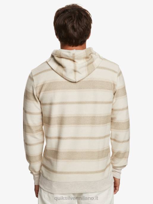 esso Quiksilver uomini fantastica felpa con cappuccio otway grigio oliva ottimo otway HTZR578