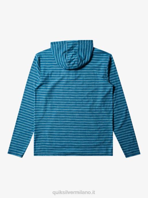 esso Quiksilver uomini felpa con cappuccio Carlton striscia cammeo carlton HTZR743