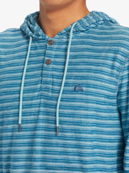 esso Quiksilver uomini felpa con cappuccio Carlton striscia cammeo carlton HTZR743