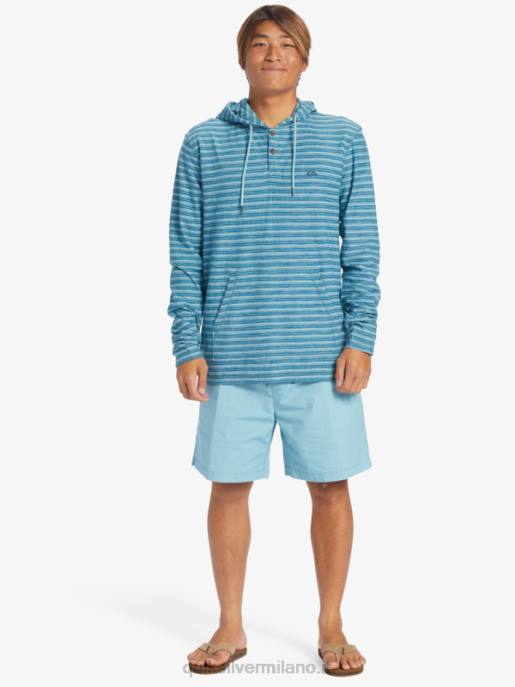 esso Quiksilver uomini felpa con cappuccio Carlton striscia cammeo carlton HTZR743