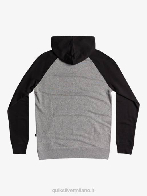 esso Quiksilver uomini felpa con cappuccio con zip essentials blazer blu scuro/ lungh HTZR1513