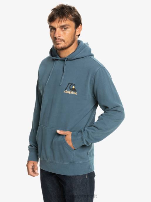 esso Quiksilver uomini felpa con cappuccio in lastra al neon mare di Bering HTZR1355