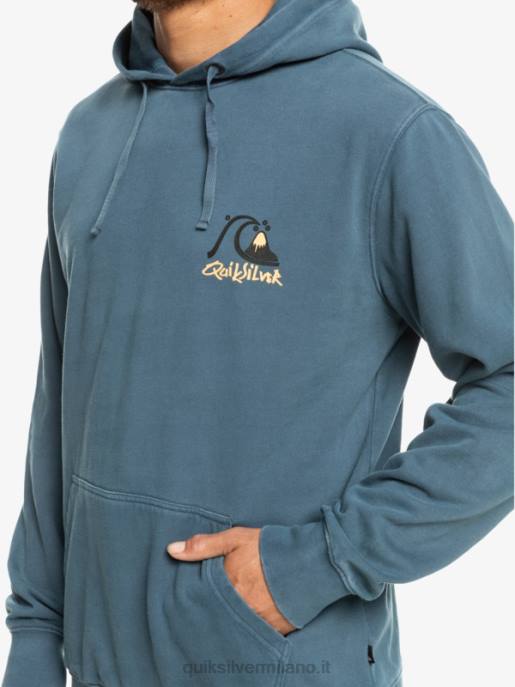 esso Quiksilver uomini felpa con cappuccio in lastra al neon mare di Bering HTZR1355