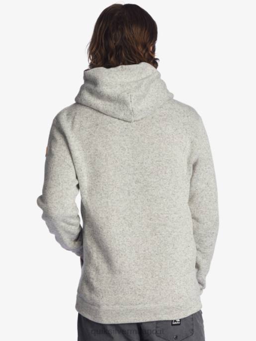 esso Quiksilver uomini felpa con cappuccio keller erica grigio chiaro HTZR1711