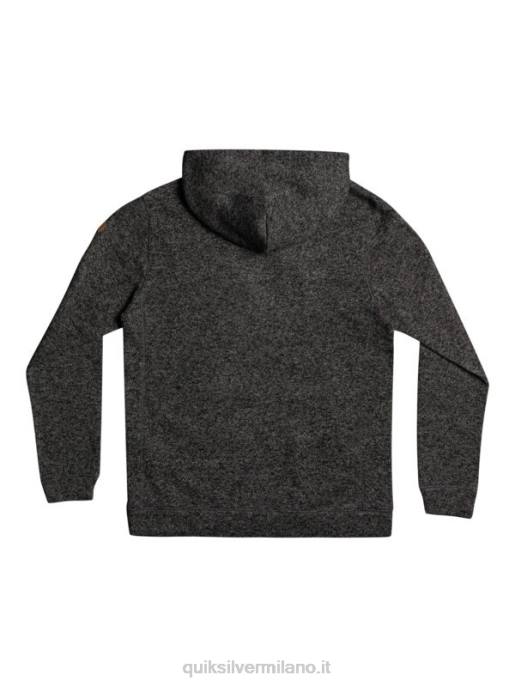 esso Quiksilver uomini felpa con cappuccio keller erica grigio scuro HTZR1710