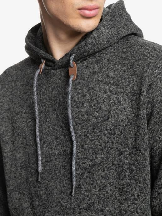 esso Quiksilver uomini felpa con cappuccio keller erica grigio scuro HTZR1710