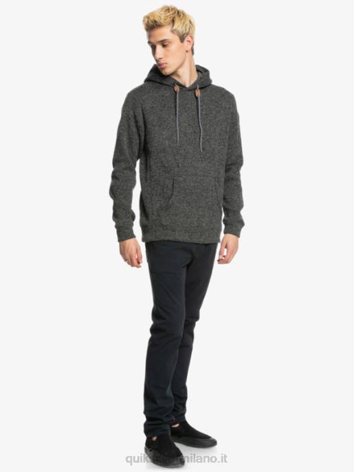 esso Quiksilver uomini felpa con cappuccio keller erica grigio scuro HTZR1710
