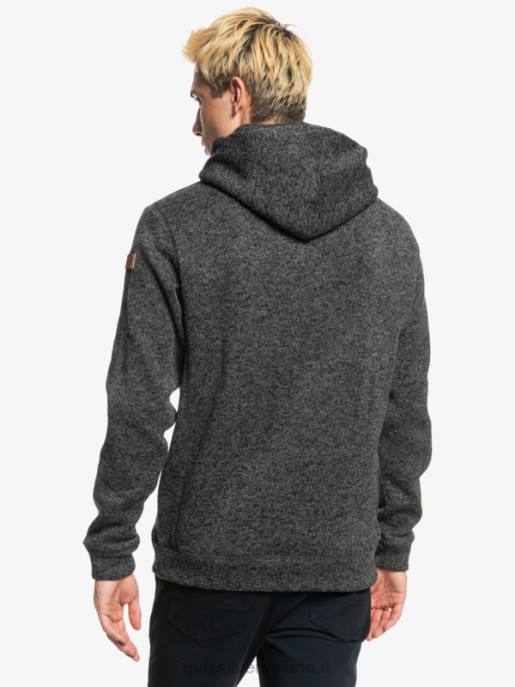 esso Quiksilver uomini felpa con cappuccio keller erica grigio scuro HTZR1710