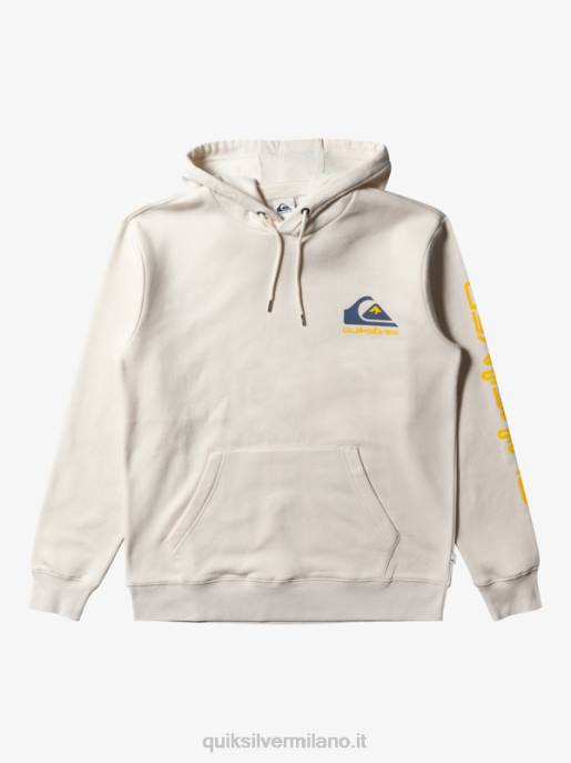 esso Quiksilver uomini felpa con logo omni betulla HTZR642