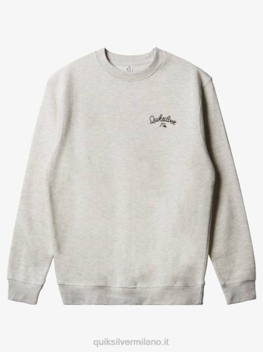 esso Quiksilver uomini felpa girocollo New Estate erica di farina d'avena HTZR1803