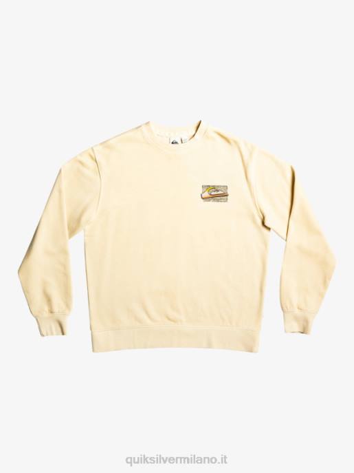 esso Quiksilver uomini felpa lastra al neon betulla HTZR1056