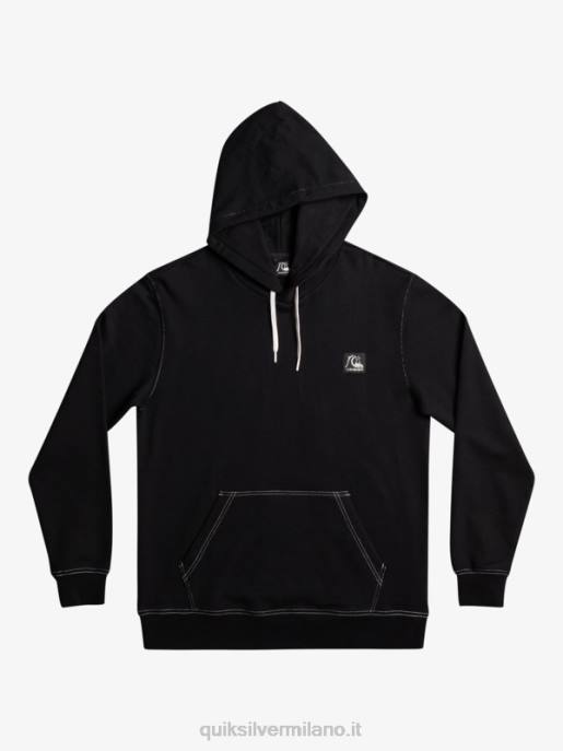 esso Quiksilver uomini la felpa originale nero HTZR1033