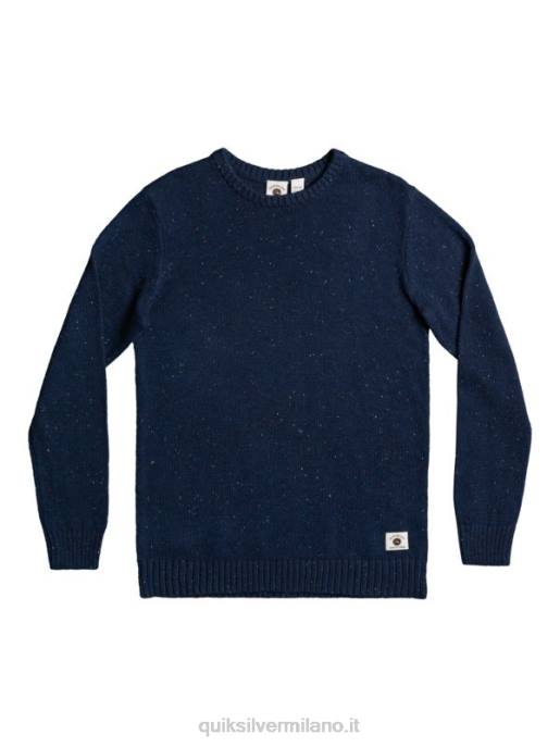 esso Quiksilver uomini maglione neppy insegne blu HTZR1827