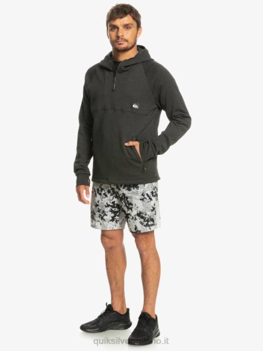 esso Quiksilver uomini scendere felpa con cappuccio erica fantasma HTZR1028