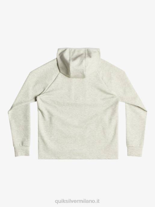 esso Quiksilver uomini scendere felpa con cappuccio erica viola grigia HTZR1029