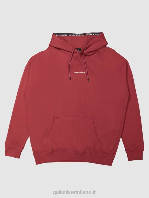 esso Quiksilver x Stab uomini felpa vino rubino HTZR1804