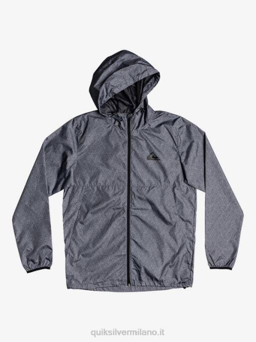 esso Quiksilver uomini giacca a vento per tutti i giorni erica grigio scuro HTZR1011