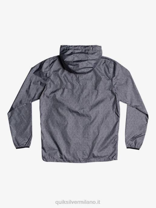 esso Quiksilver uomini giacca a vento per tutti i giorni erica grigio scuro HTZR1011