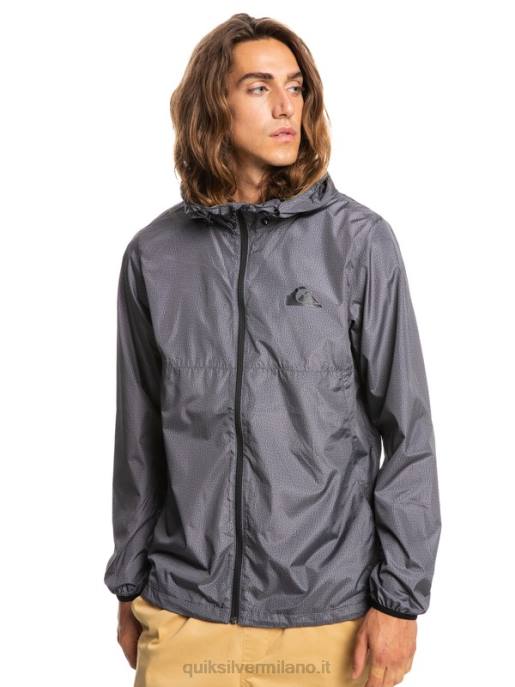 esso Quiksilver uomini giacca a vento per tutti i giorni erica grigio scuro HTZR1011