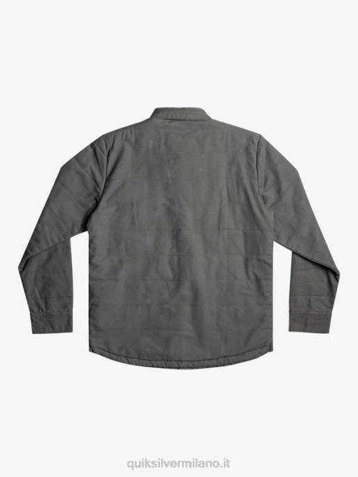 esso Quiksilver uomini giacca da lavoro in tela downrail cancello di ferro HTZR1566