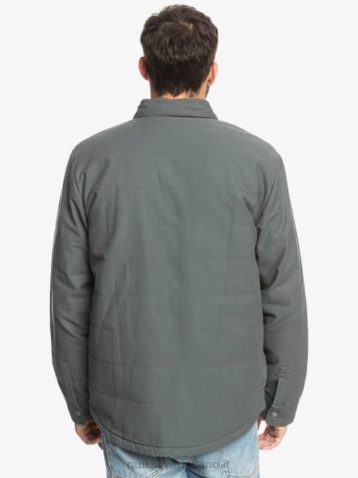esso Quiksilver uomini giacca da lavoro in tela downrail cancello di ferro HTZR1566