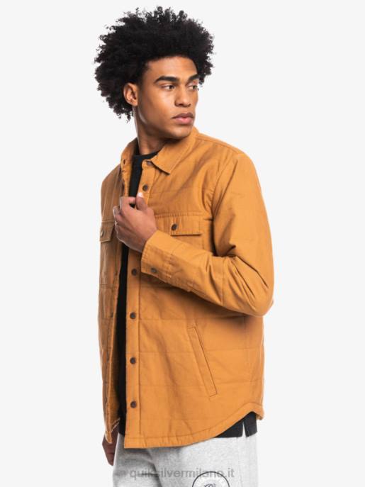 esso Quiksilver uomini giacca da lavoro in tela downrail zucchero di canna HTZR1567