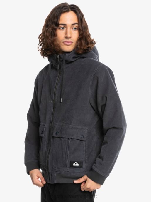 esso Quiksilver uomini giacca di velluto a coste a tre traverse asfalto HTZR1558