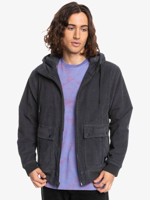 esso Quiksilver uomini giacca di velluto a coste a tre traverse asfalto HTZR1558