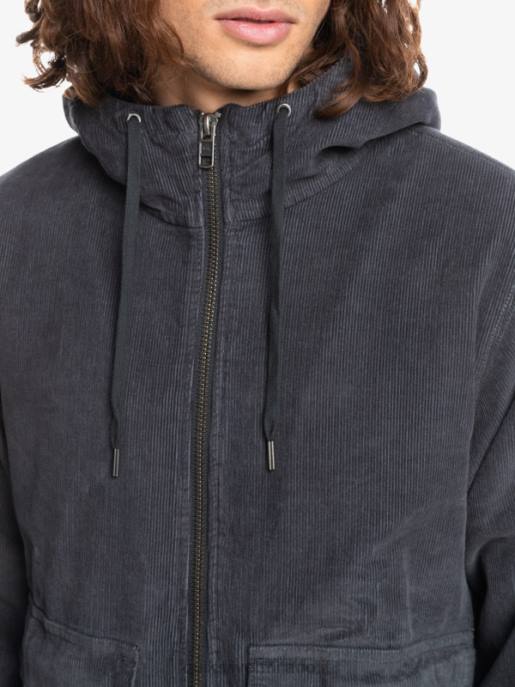 esso Quiksilver uomini giacca di velluto a coste a tre traverse asfalto HTZR1558