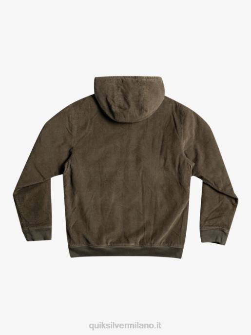 esso Quiksilver uomini giacca di velluto a coste a tre traverse foglia d\'uva HTZR1557